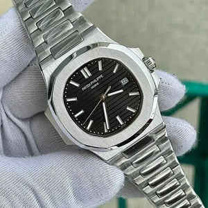 Patek philippe Tiffany & Co  Black Dial Nautilus Automatic