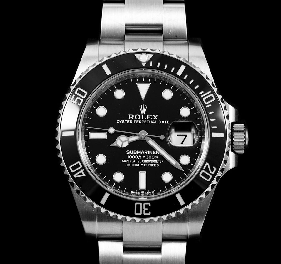 Rolex Sliver &  Black Dial  Submariner