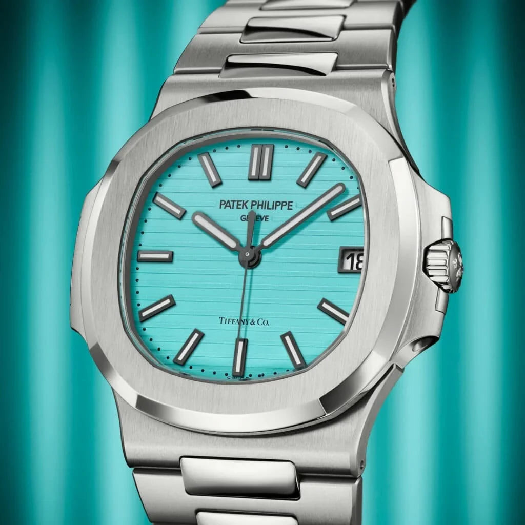 Patek Philippe Tiffany & Co Nautilus — zoomed view