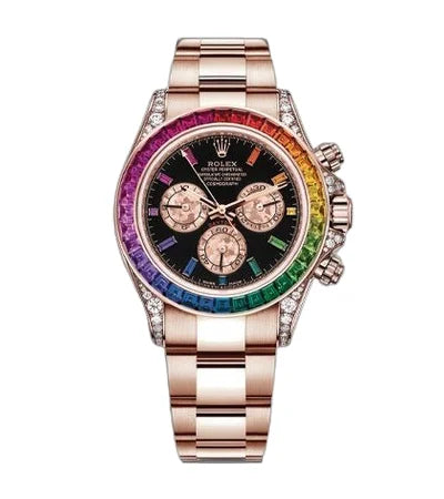 ROLEX DAYTONA RAINBOW (SALMAN KHAN) — zoomed view