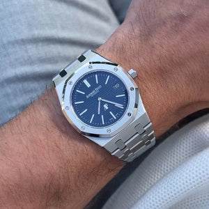 AUDEMARS PIGUET ROYAL OAK SILVER (BLUE DIAL) ANIL KAPOOR