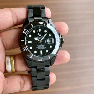 Rolex Submariner Full Black Watch | 12AA Quality Best Watch | Automatic