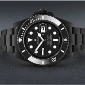 Rolex Submariner Full Black Watch | 12AA Quality Best Watch | Automatic