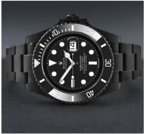 Rolex Submariner Full Black Watch | 12AA Quality Best Watch Quatz