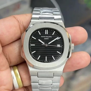 Patek philippe Tiffany & Co  Black Dial Nautilus Automatic