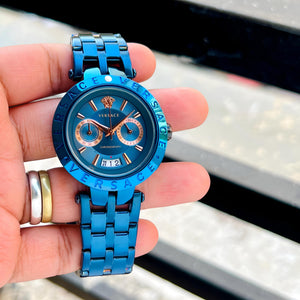 Versace bi-compax chronograph