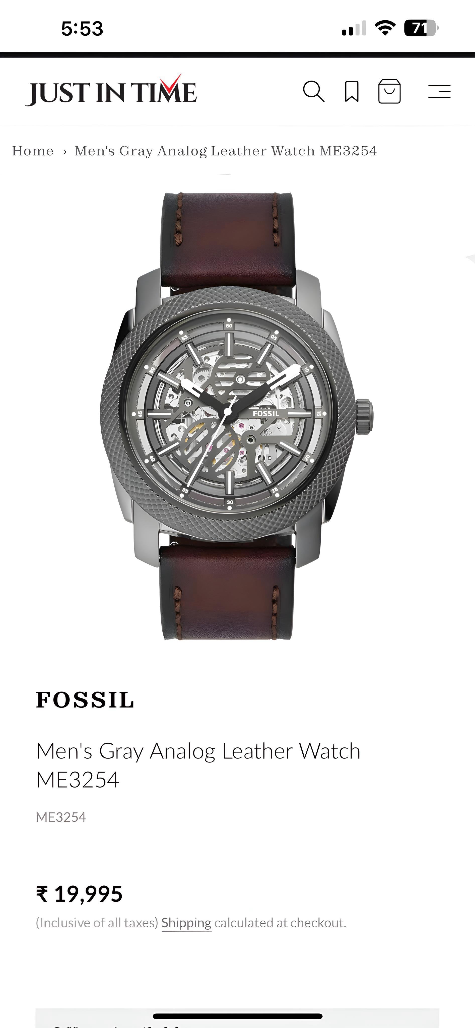 Exclusive Fossil Automatic LiteHide Live 🤩