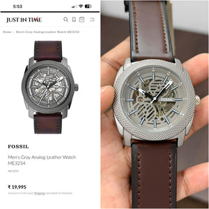 Exclusive Fossil Automatic LiteHide Live 🤩