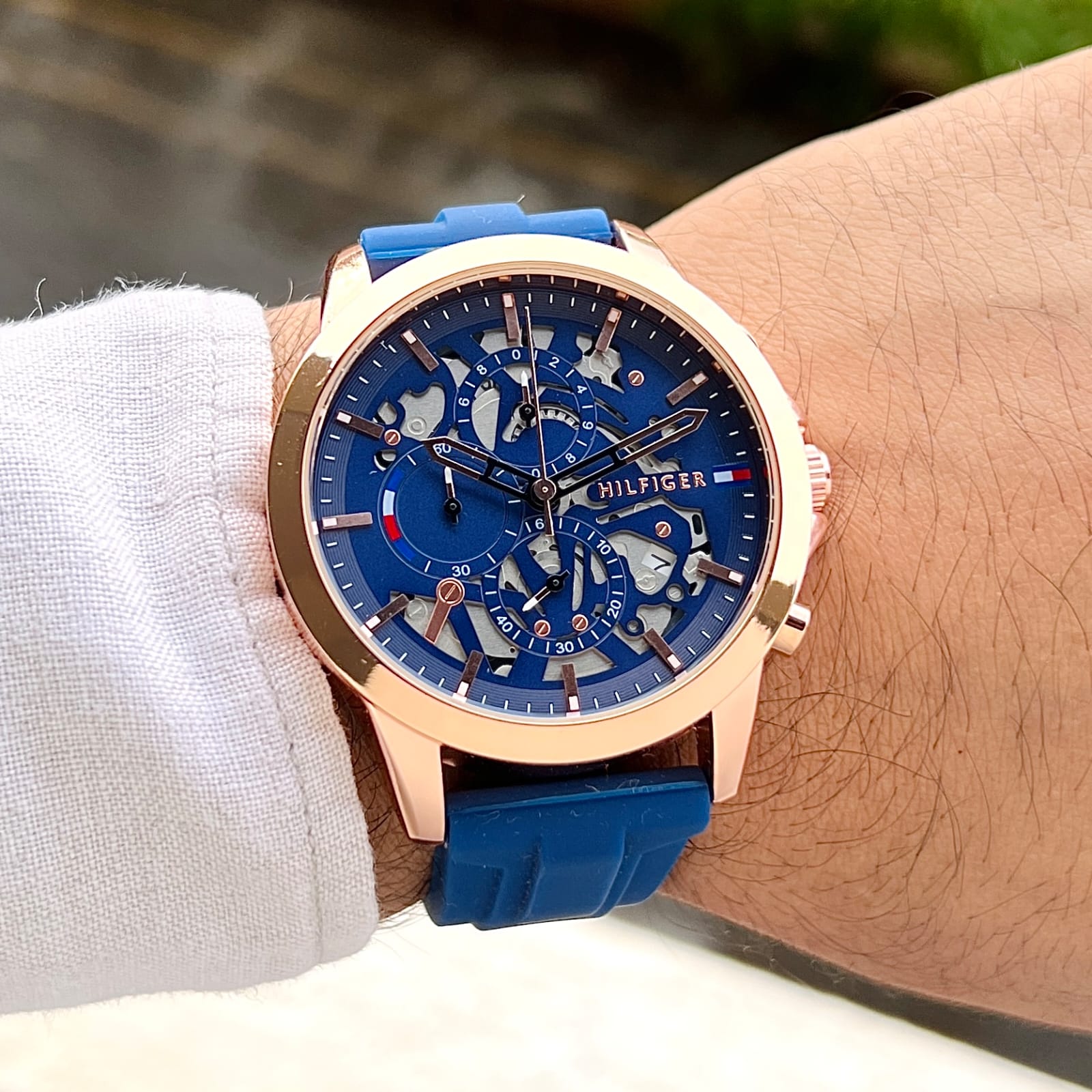 Tommy Hilfiger Blue Detailed With Perfection! 😍