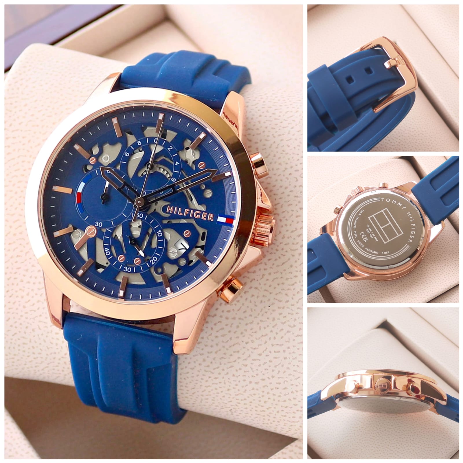 Tommy Hilfiger Blue Detailed With Perfection! 😍 — zoomed view