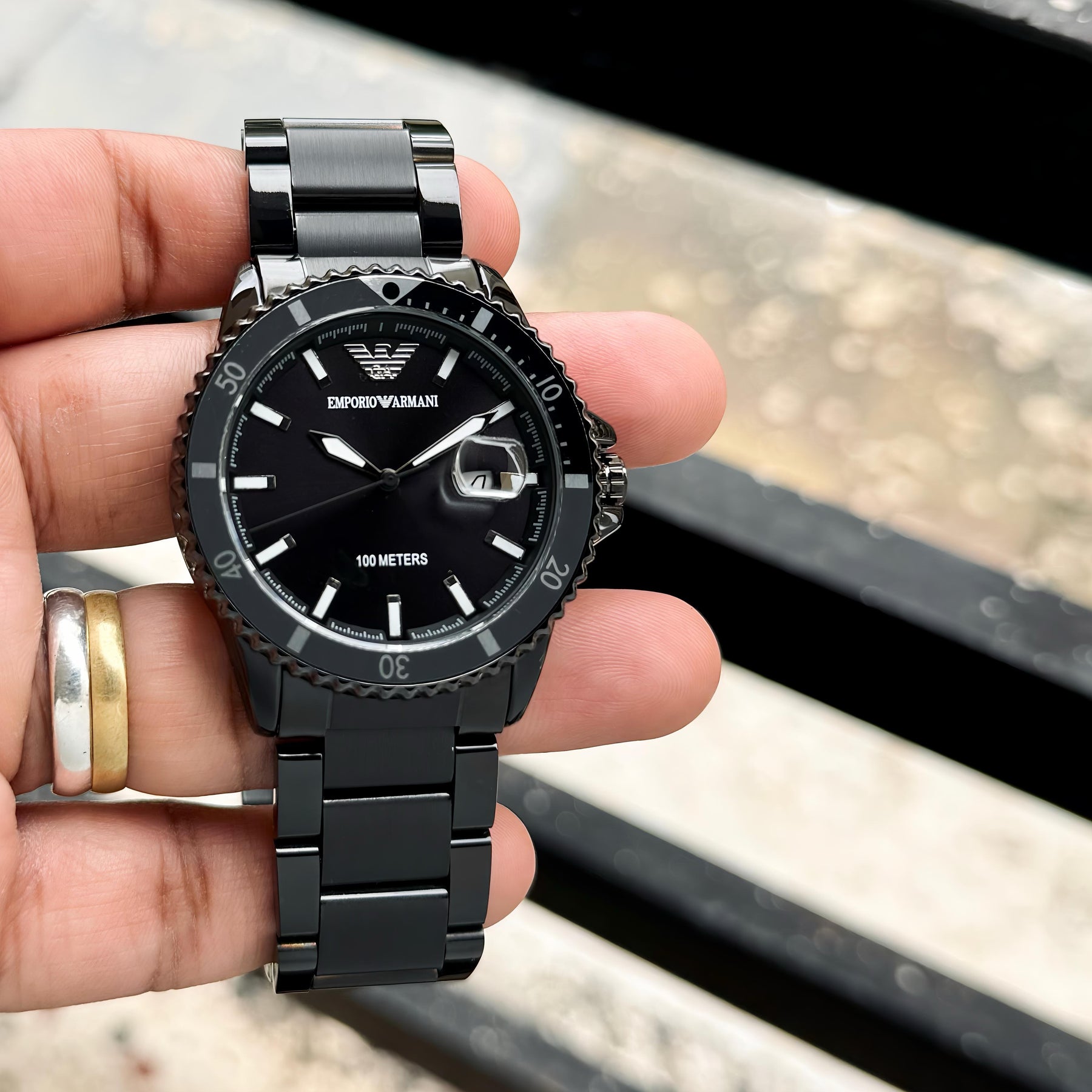 Emporio Armani AR11398 Premius Original Model Series 💯 — zoomed view