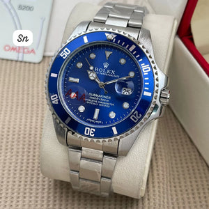 Rolex Submariner Blue & Sliver Model Premium Quatz