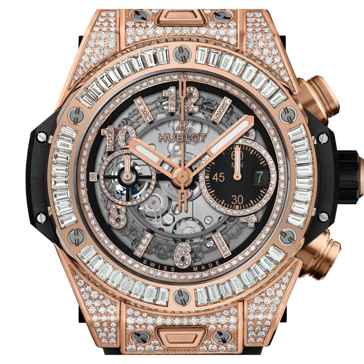 Hublot Big Bang  Swiss ETA Automatic — zoomed view