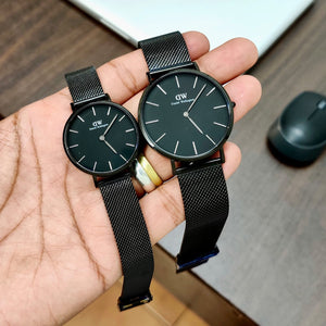 Daniel Wellington  Black And Golden