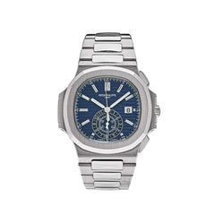 Patek Phillipe Sliver Nautilus with Chrono Automatic