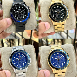 Fossil Chronographs New Colour Updated Bue❣️