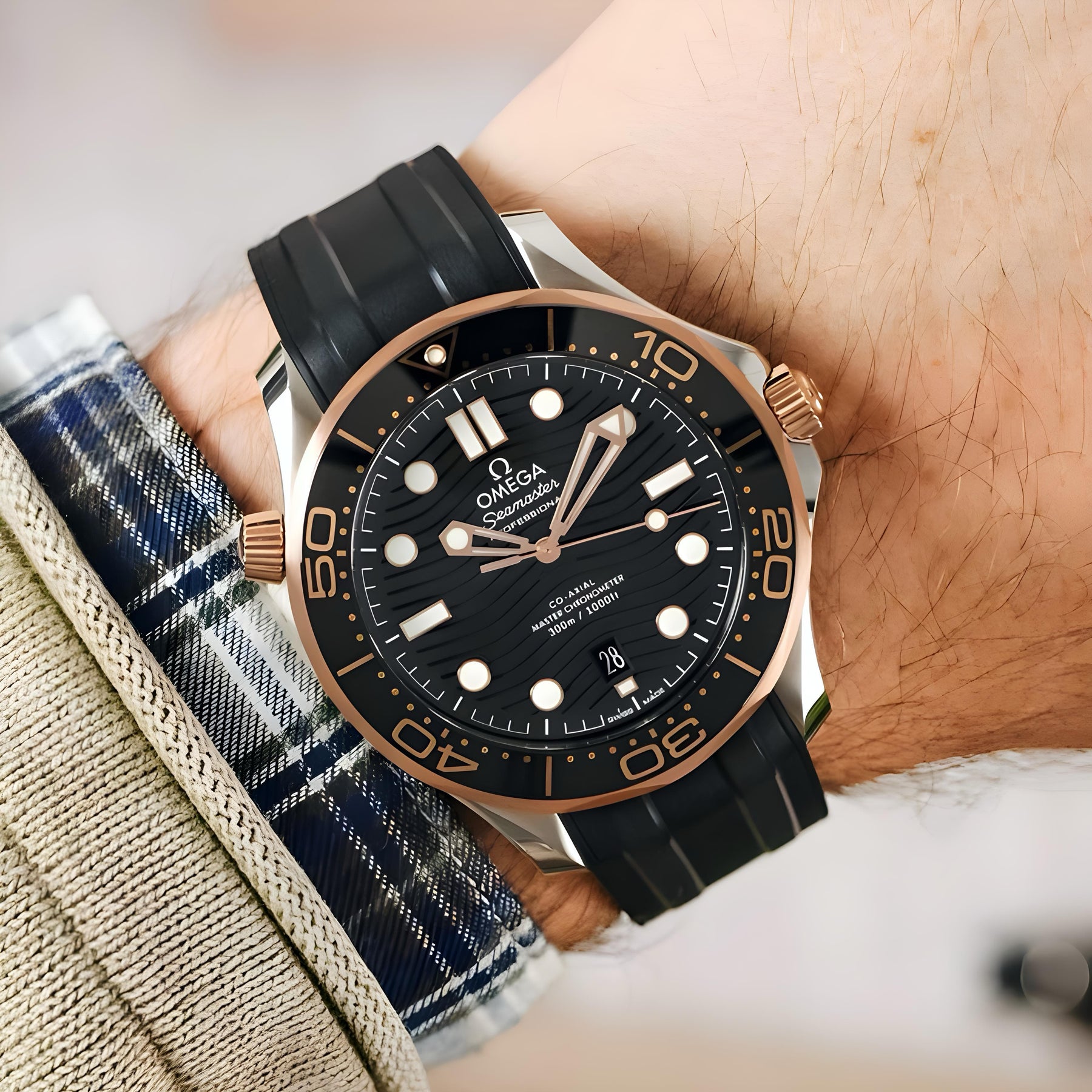 Omega Seamasters Live Hands-On on the Ultra Premium Luxury 🤩 — zoomed view