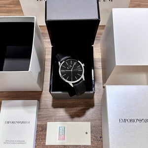 Armani Exchange Black Steel Cayde Revealed & Un-boxed 🤩