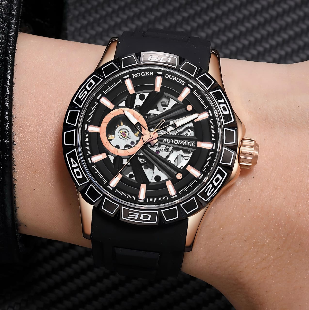 Exclusive teaser video of Newest Available Premius ROGER DUBUIS Open Heart for your WhatsApp status! ❤️ — zoomed view