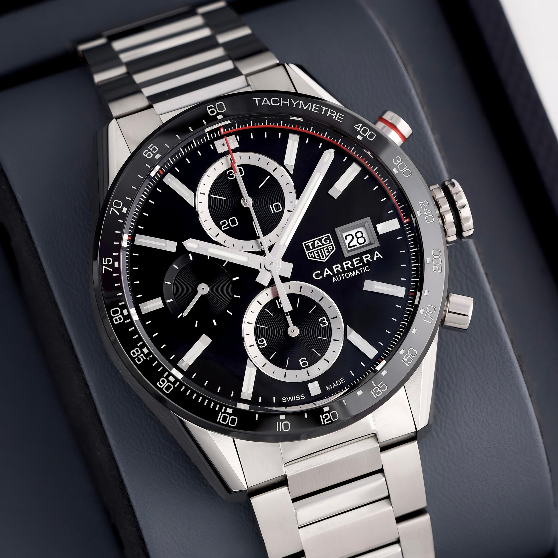 Tag Heuer Model: Carrera Chronograph CBM