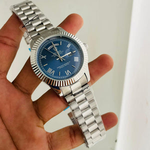 Rolex DayDate Silver-Blue Dial YZ Factory Automatic