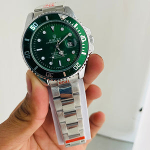 Rolex Submariner Green & Sliver Model Premium Quatz