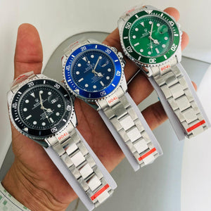 Rolex Submariner Green & Sliver Model Premium Quatz