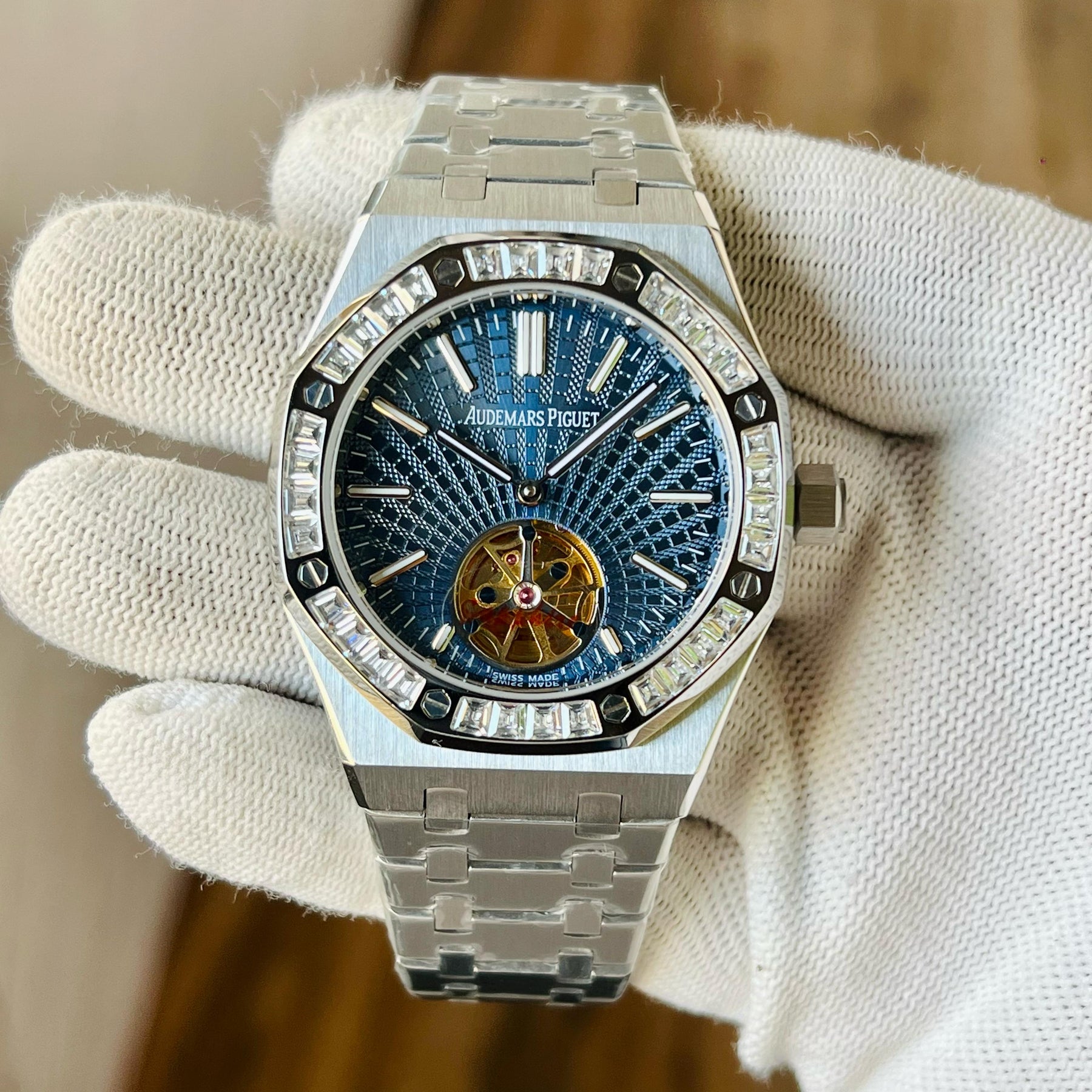 Audemars Piguet Royal Oak Tourbillon — zoomed view