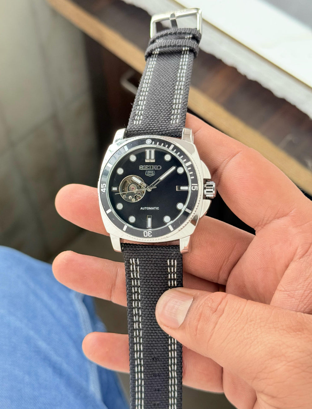 Seiko Tourbillon Sporty face  Automatic