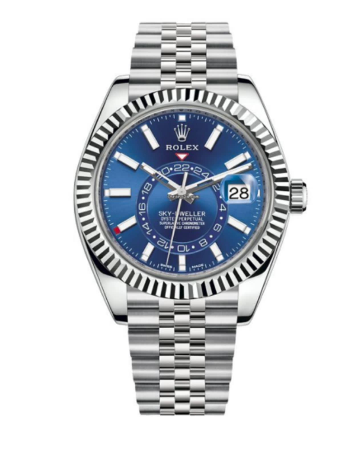 Rolex  Oyster Perpetual Explorer  Automatic — zoomed view