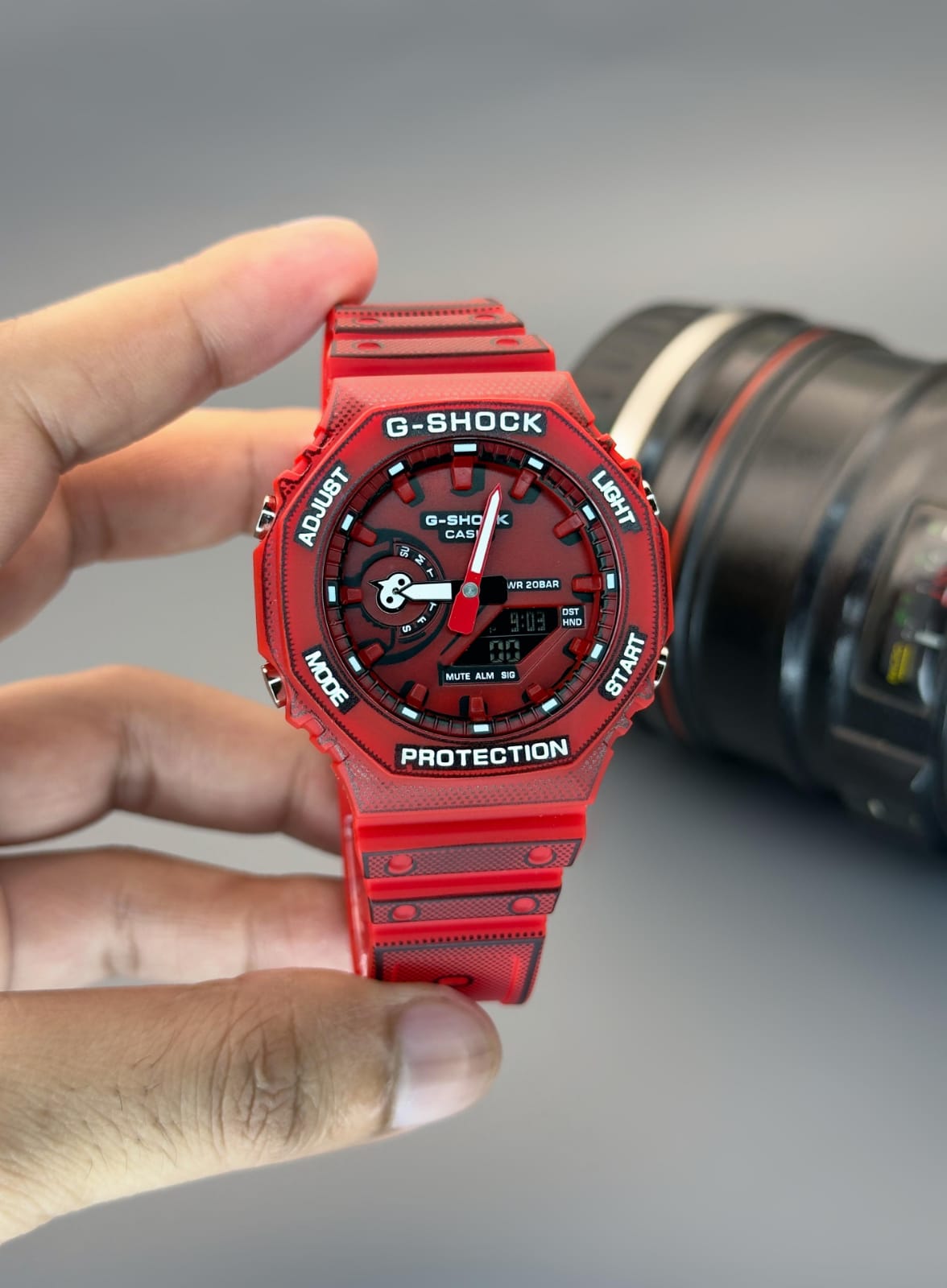 G-SHOCK Ga-2100- Manga Edition All WORKING WITH AUTO-LIGHT❤️ — zoomed view