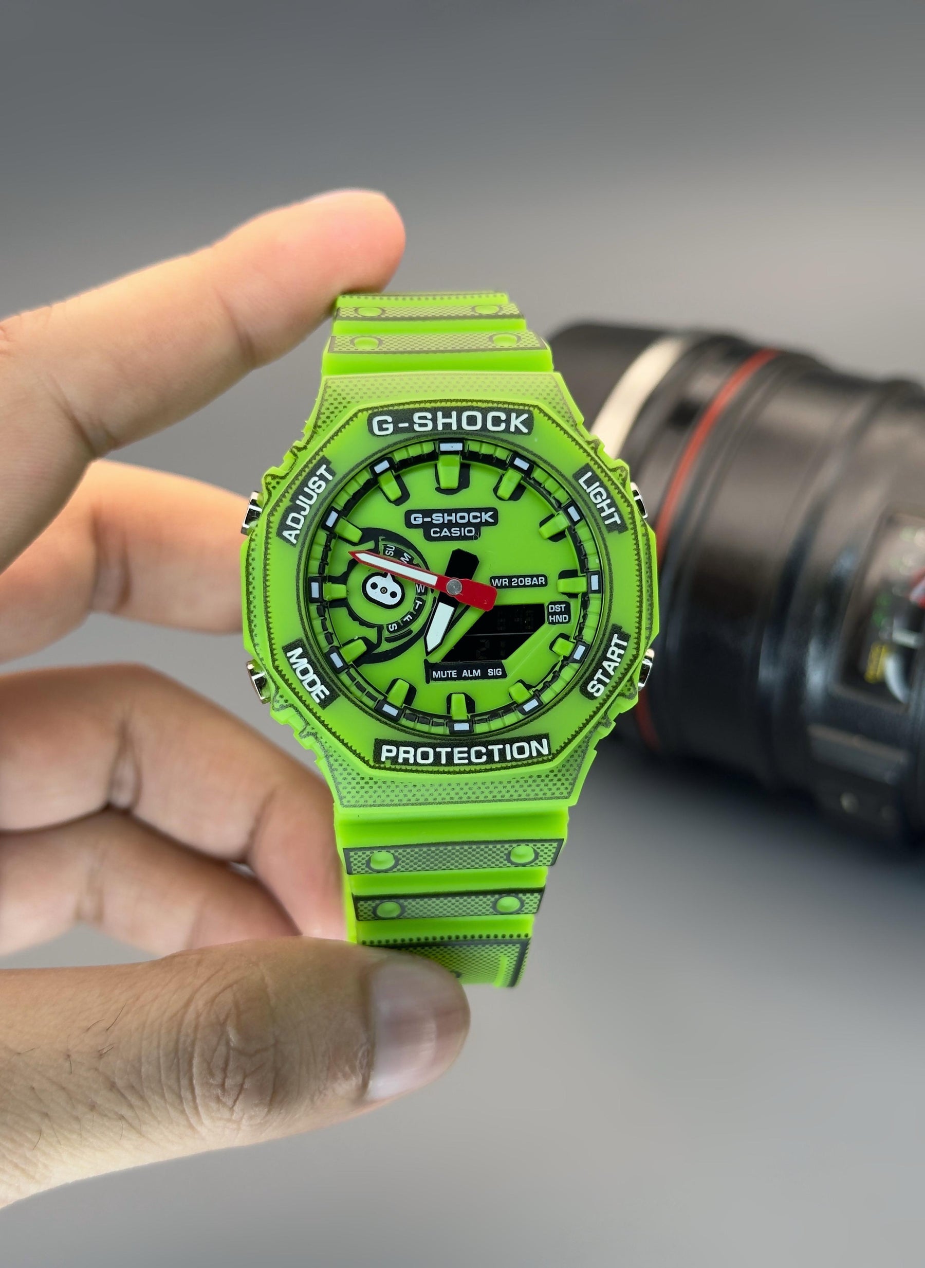 G-SHOCK Ga-2100- Manga Edition All WORKING WITH AUTO-LIGHT❤️ — zoomed view