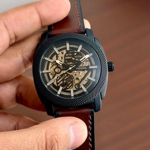 Fossil Brown Automatic Transparent Back Orignal Series