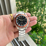 OMEGA’s Maritine Seamaster 007 Edition Orange legacy Automatic