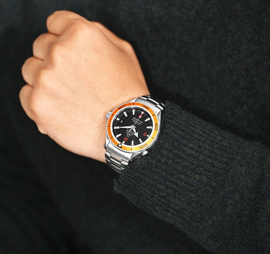 OMEGA’s Maritine Seamaster 007 Edition Orange legacy Automatic