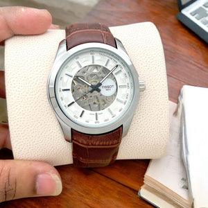 Tissot T-Classic T-complication Squelette Mechanical Manual-winding Skeleton Dial Men's Watch