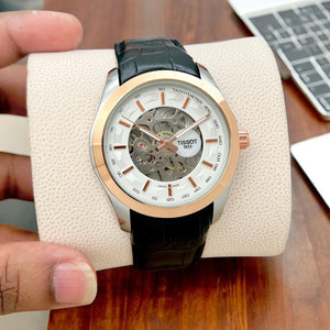 Tissot T-Classic T-complication Squelette Mechanical Manual-winding Skeleton Dial Men's Watch