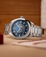 OMEGA STEEL AQUA TERRA WORLD TIMER