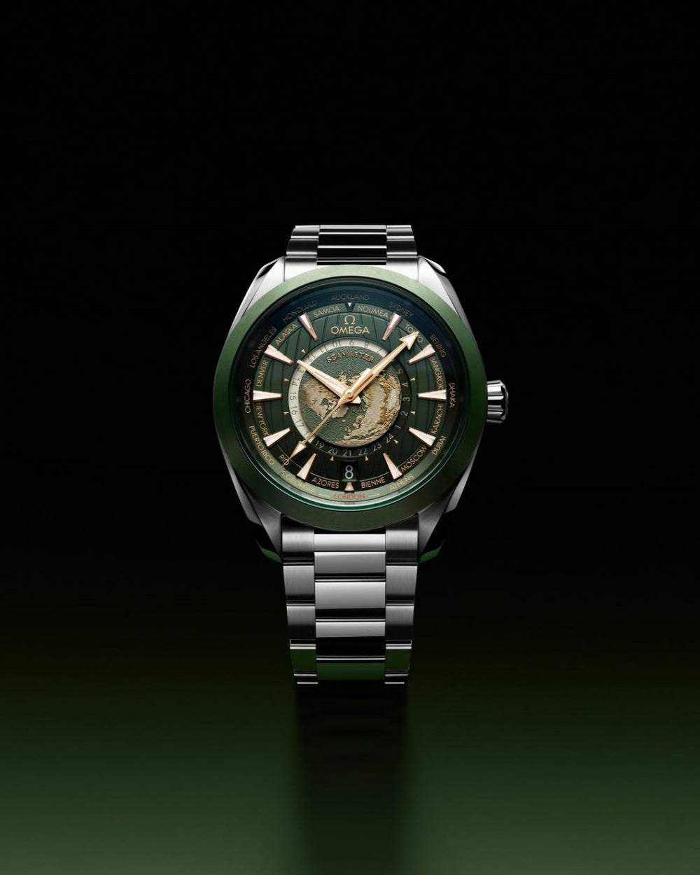 OMEGA Aqua Terra Co-Axial Chronometer WORLDTIMER