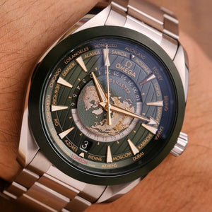 OMEGA Aqua Terra Co-Axial Chronometer WORLDTIMER