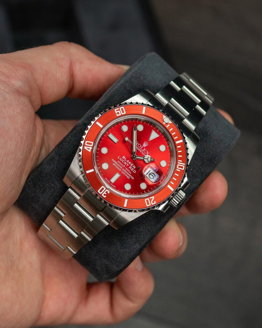 Rolex Submariner Oyster Perpetual Date Red Automatic