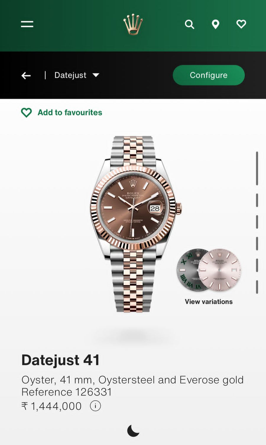 Rolex DateJust 41 Collection