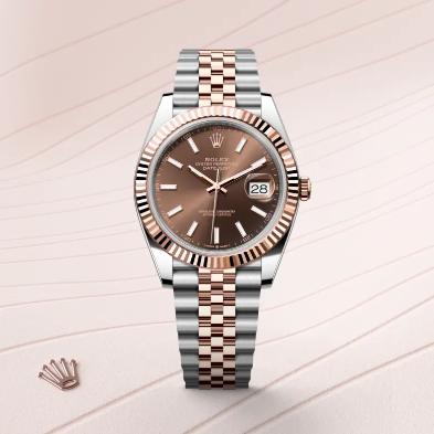 Rolex DateJust 41 Collection — zoomed view