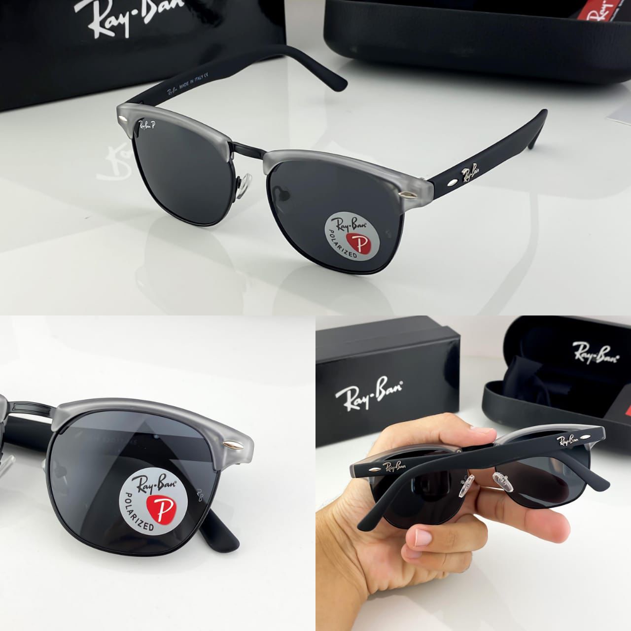 Ray ban Sunglass Fiber 001 — zoomed view