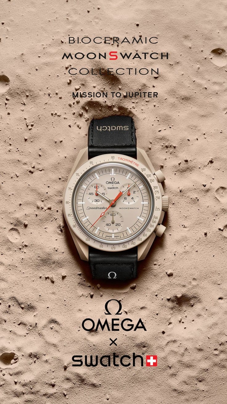 SWATCH X OMEGA BIOCERAMIC MOONSWATCH MISSION