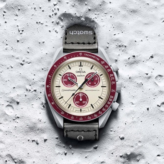 SWATCH X OMEGA BIOCERAMIC MOONSWATCH MISSION