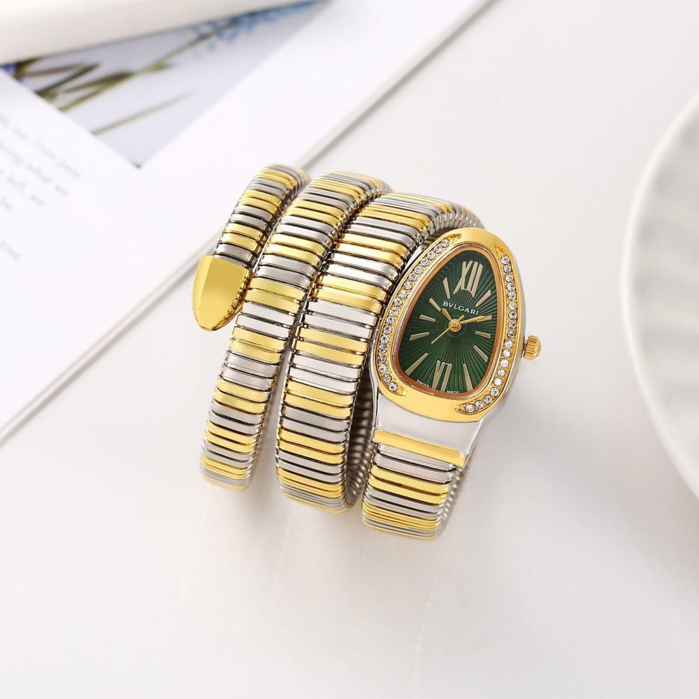 Bvlgari Serpenti Snake Kada Ladies Watch – Timeless Luxury for Women