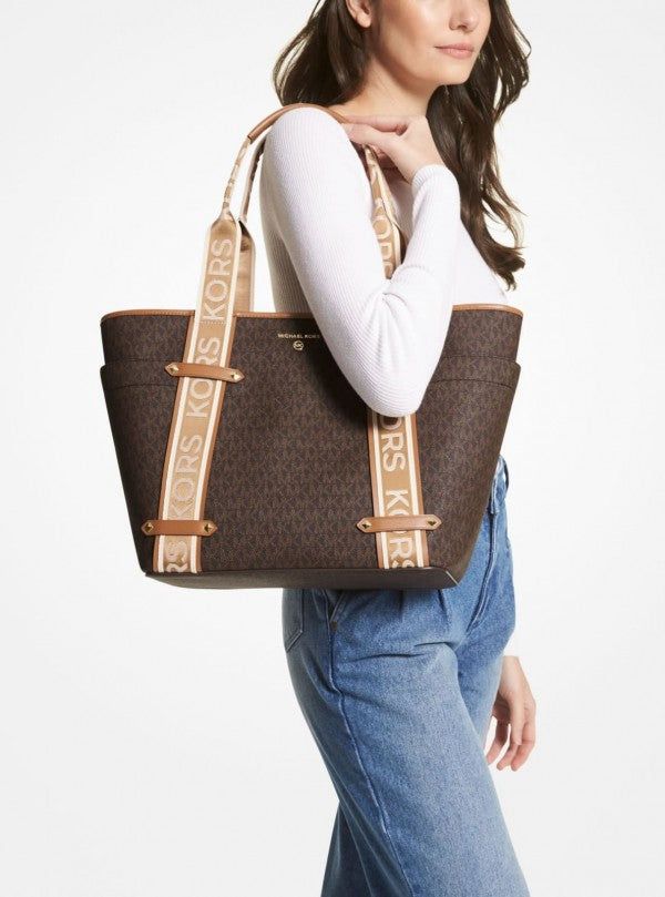 Michael Kors Maeve Large Logo Tote Bag