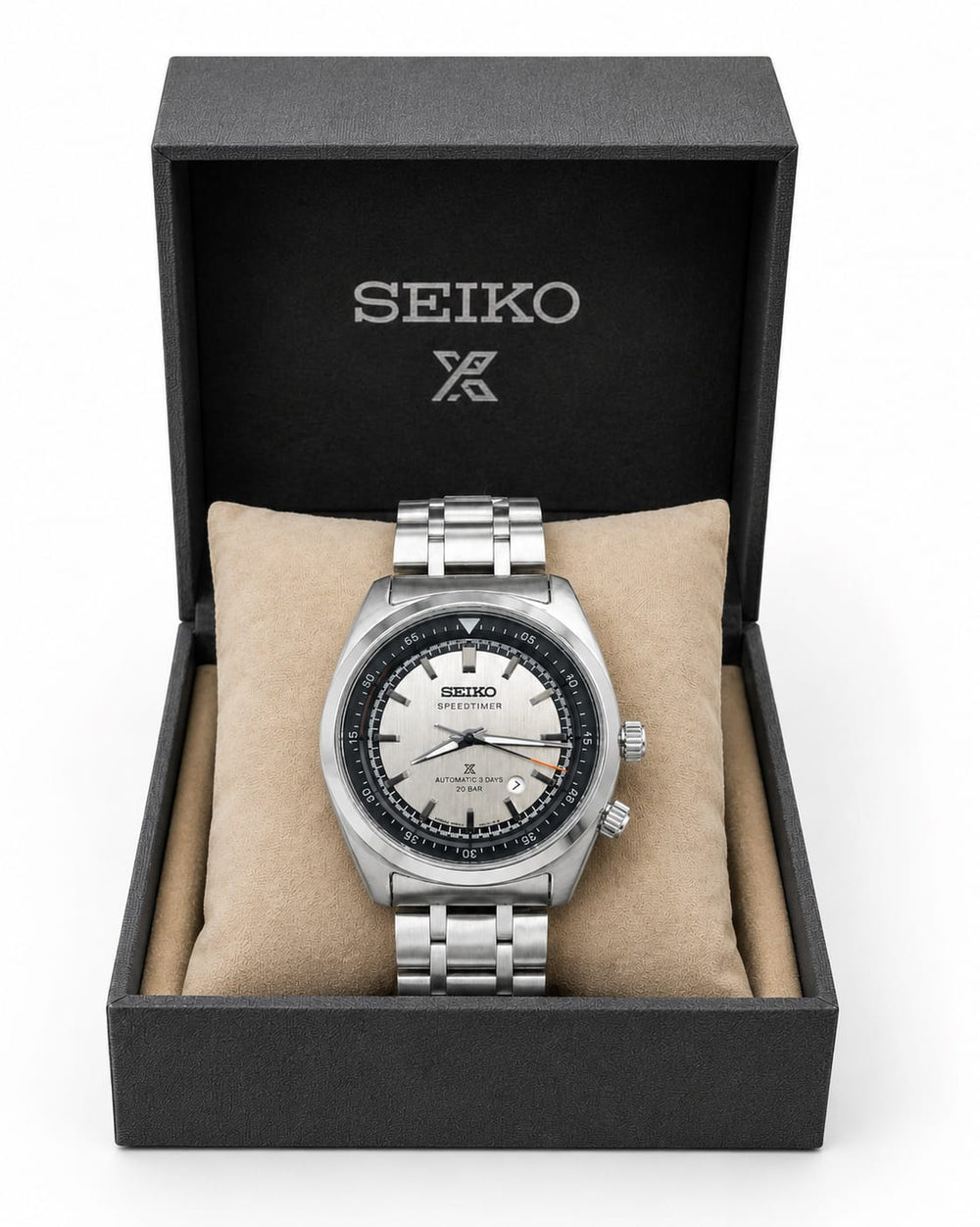 Seiko Prospex Speedtimer Con Temporizador Silver-Grey