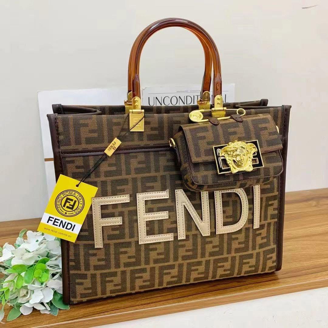 Fendi FF tote bag — zoomed view